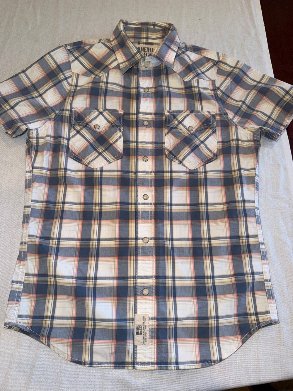508113 Men’s Ruehl No.925 Button Down Shirt SZ Small EUC